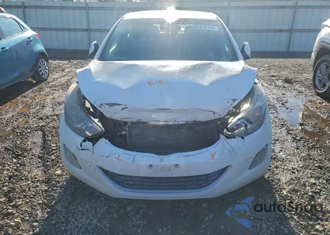 2013 Hyundai Elantra Gls z USA, uszkodzony, nr VIN 5NPDH4AE5DH410670